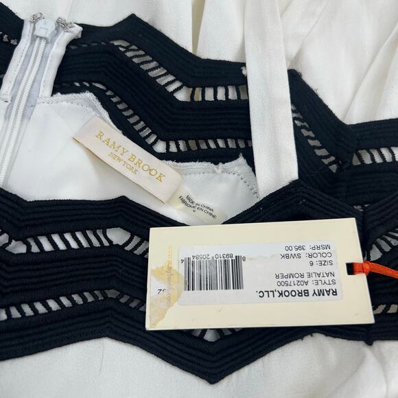 NWT Ramy Brook Natalie cold shoulder romper - Picture 7 of 9